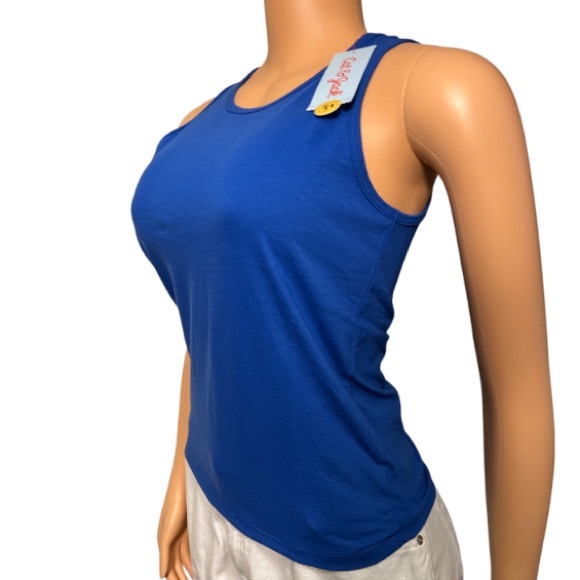 Cat & Jack Girls Tank Top Royal Blue sleevless size M 8/10 New with Tags - Picture 4 of 10